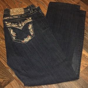 Miss Me Women 30 Mid rise Easy straight